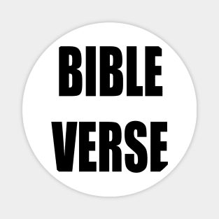 BIBLE VERSE Text Typography Magnet